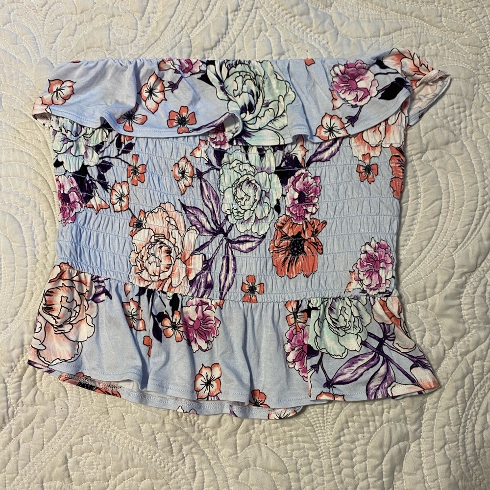 Floral Tube Top